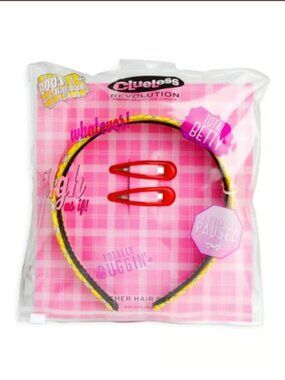 Revolution x Clueless Cher Headband & Hair Clips NWT